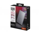 HD Externo Sony EG5 Prata 500GB 2,5